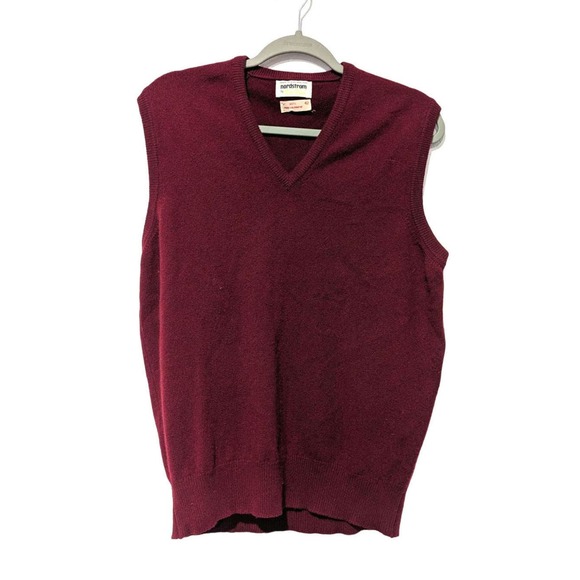 Vintage 100% Cashmere Nordstrom by Alan Paine Sweater Vest - Picture 1 of 3